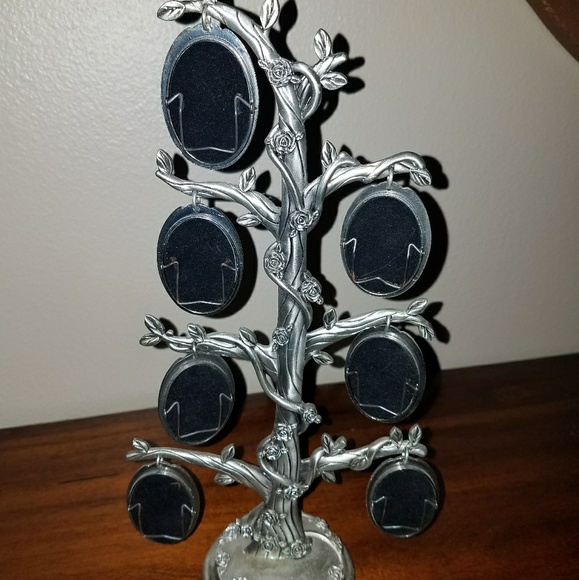 Silver Tree Hanging Picture Frame - Picture 2 of 2
